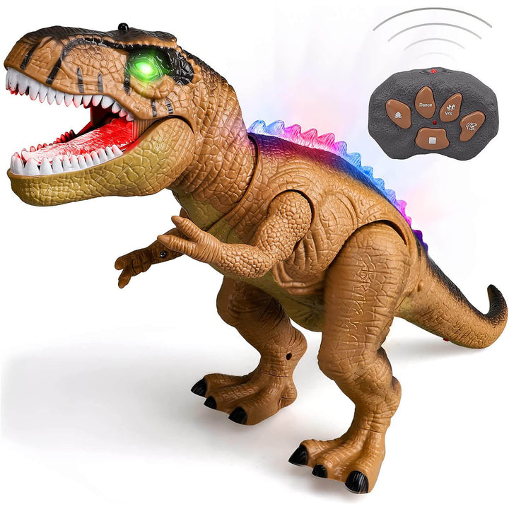 Skanto | Ferngesteuerter T-Rex Dinosaurier mit LED-Lichtern und Brüllgeräusch
