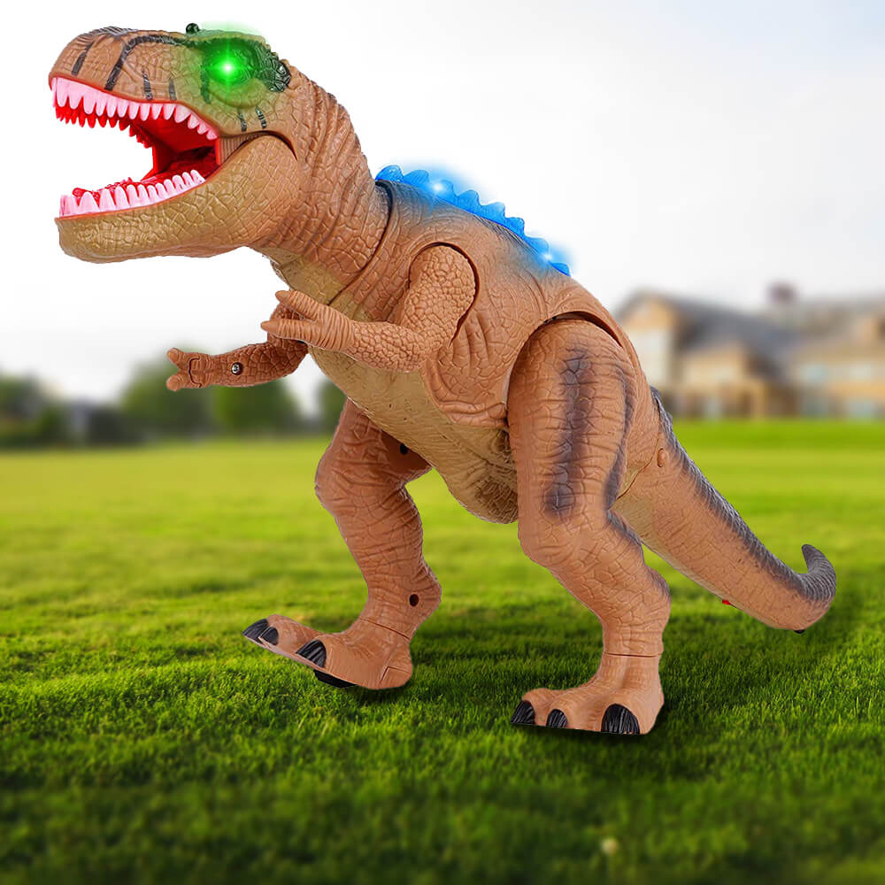 Skanto | Ferngesteuerter T-Rex Dinosaurier mit LED-Lichtern und Brüllgeräusch