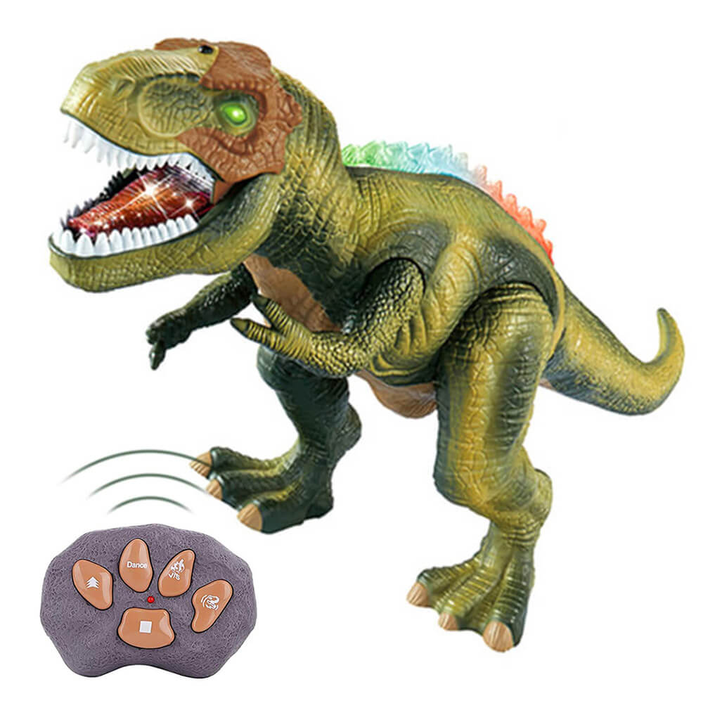 Skanto | Ferngesteuerter T-Rex Dinosaurier mit LED-Lichtern und Brüllgeräusch