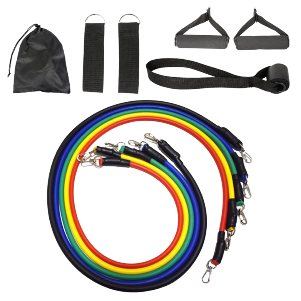 Komplettes Widerstandsband-Set (11 Teile)