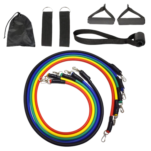 Komplettes Widerstandsband-Set (11 Teile)