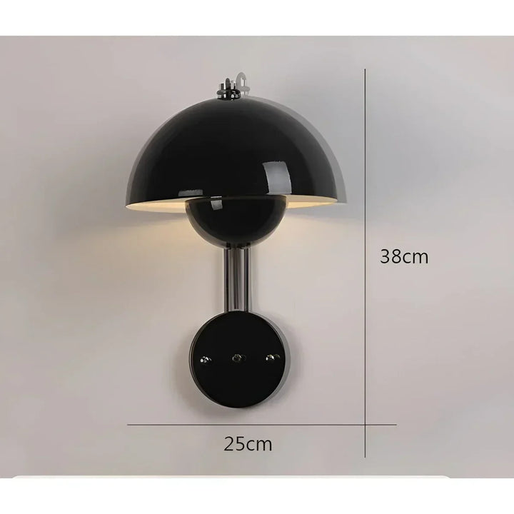 Skanto | BudLume - Pilzlampe Gemütliche skandinavische Wandlampe