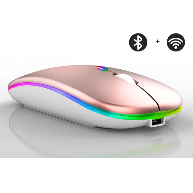 LuxeClick Maus – Kabellose wiederaufladbare Bluetooth Maus Skanto
