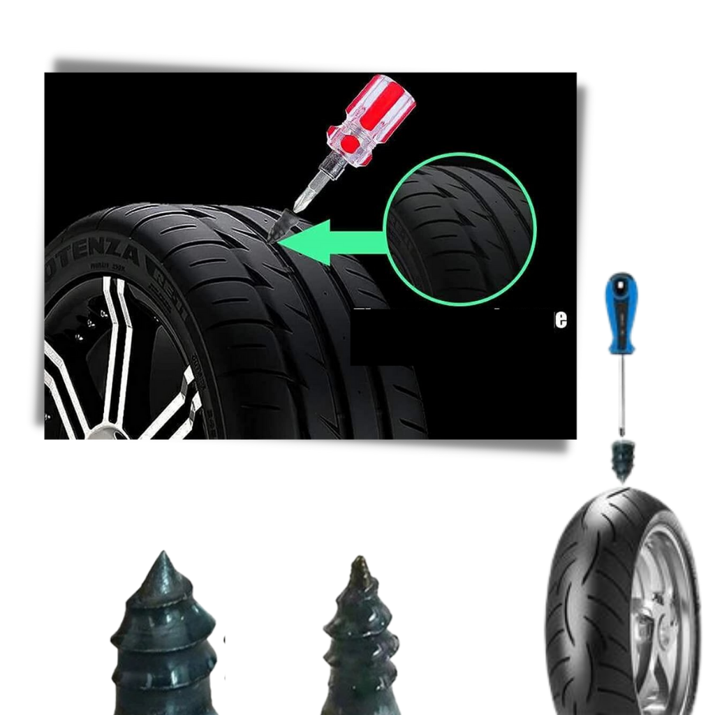 Reparatur-Nägel für Gummireifen