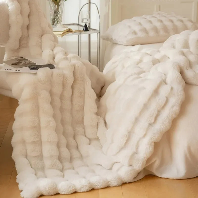 Skanto | PlushCozy | Kunstfell-Winterdecke