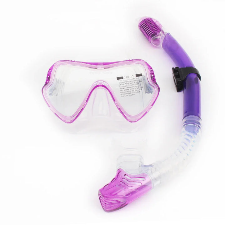 Skanto | Erwachsenen Unisex Schnorchel-Tauchmasken-Set mit Brille