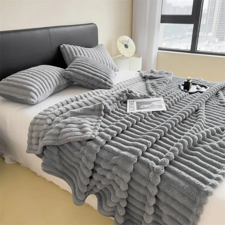 Superweiche luxuriöse Kuscheldecke
