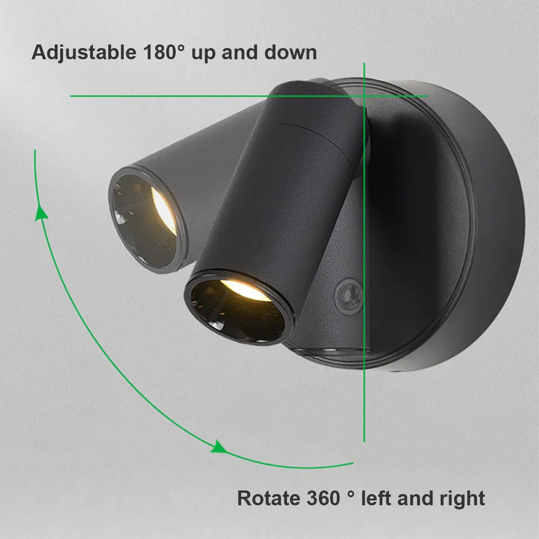 Skanto | Magnetischer Kabelloser LED Wiederaufladbarer Wandstrahler