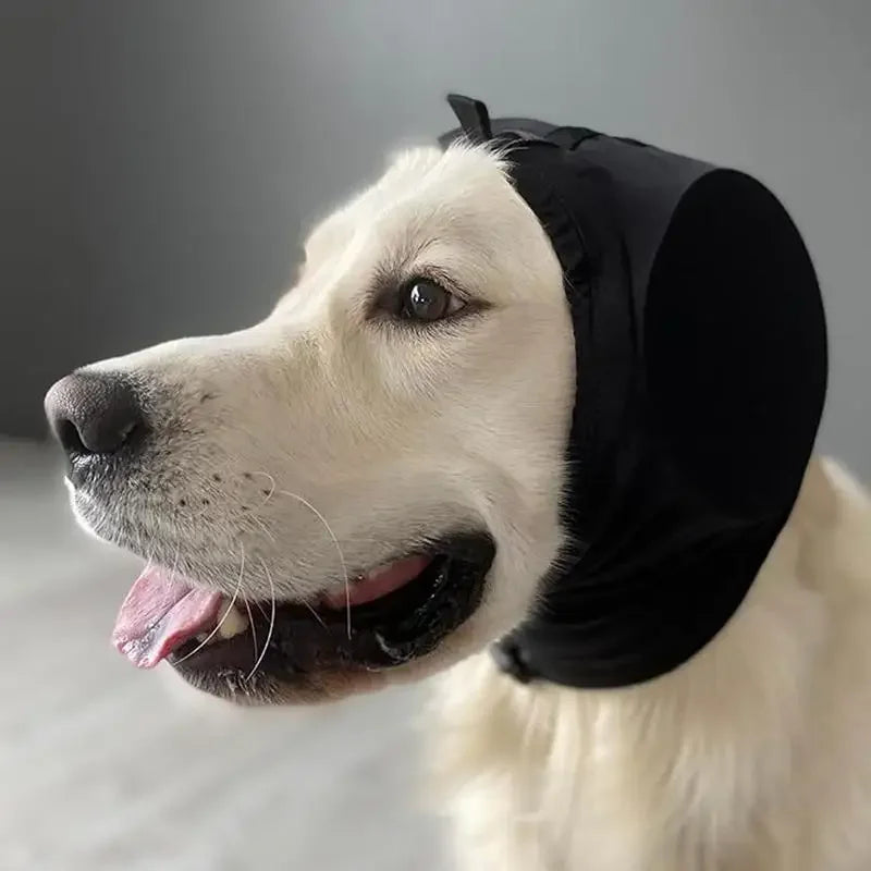 Skanto | Geräuschunterdrückende Hunde-Ohrenschützer | Bequemes, atmungsaktives Polyester zur Linderung von Angst bei Feuerwerk und Gewitter
