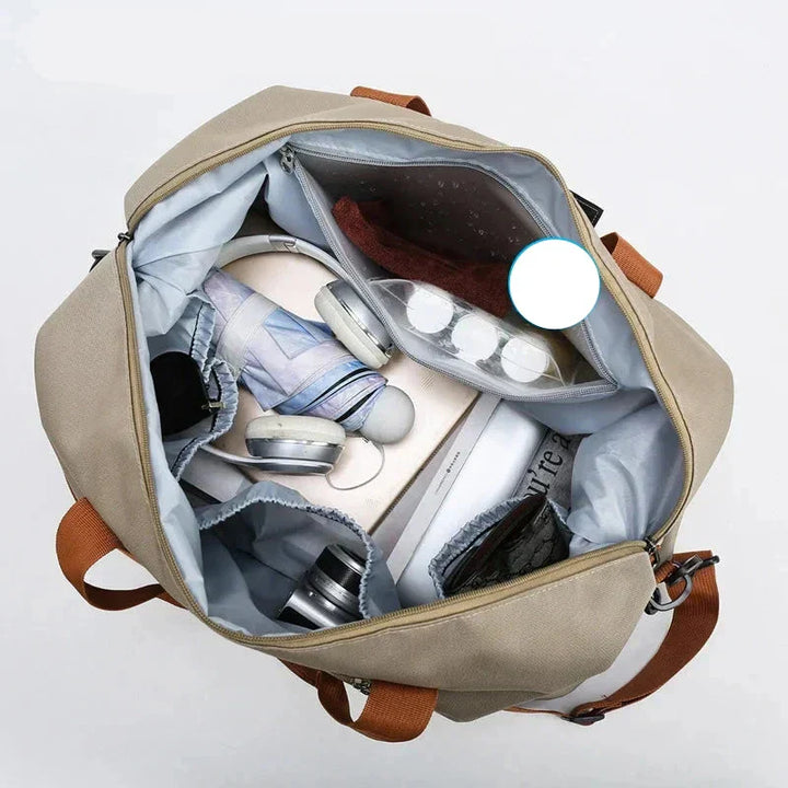 Skanto | Skanto CarryOnFit Reisetasche – Luxuriöse Crossbody-Reisetasche für aktive Abenteurer