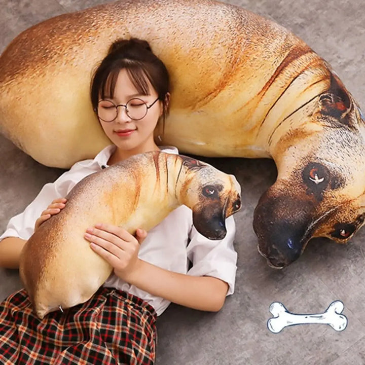 Skanto | Realistische Hunde-Plüschkissen