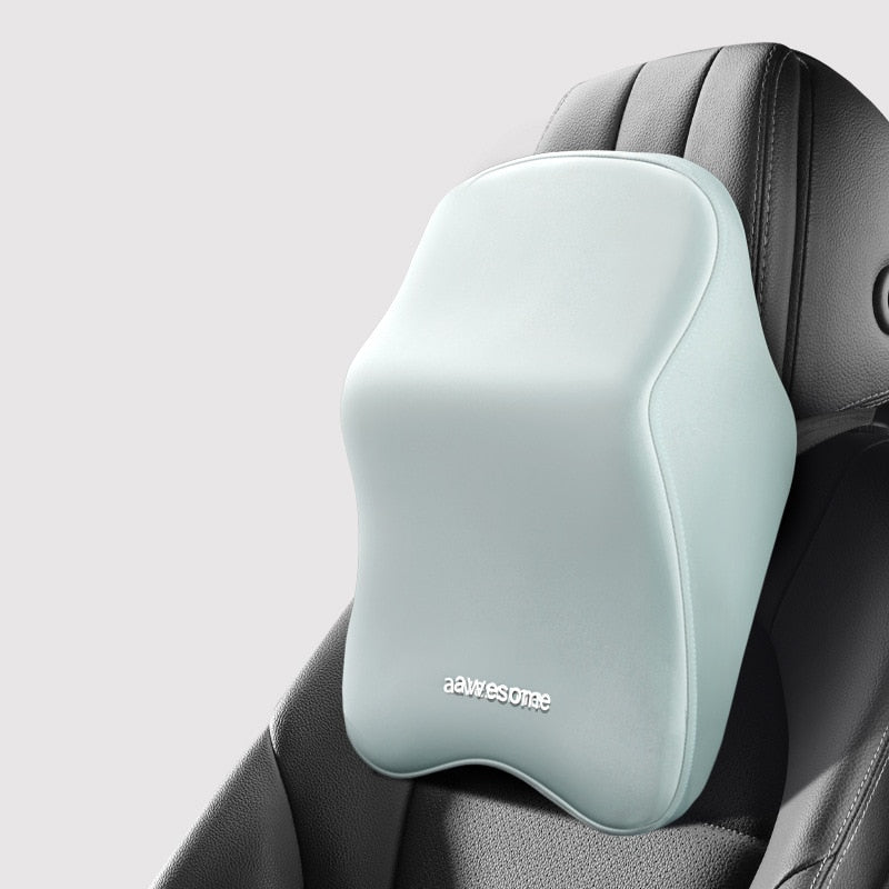 Skanto | ErgoDrive Auto-Stütze – Orthopädisches Kissen zur Linderung von Nacken- & Rückenschmerzen beim Autofahren