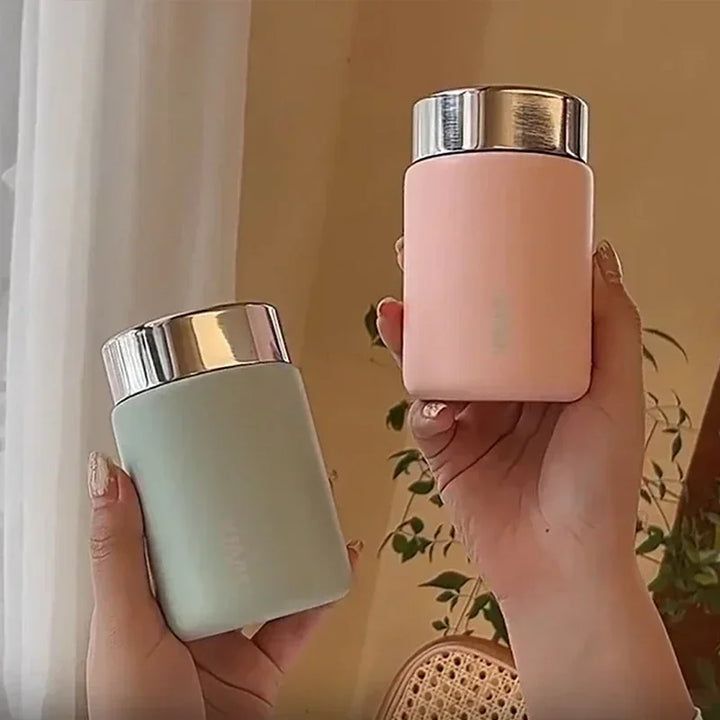 Skanto | 230ml Mini 316 Edelstahl Thermosflasche - Tragbare Vakuumflasche