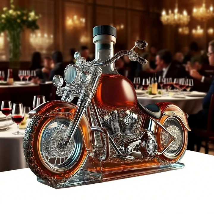 Skanto | Harley Motorrad-förmiger Whisky-Dekanter für die Hausbar