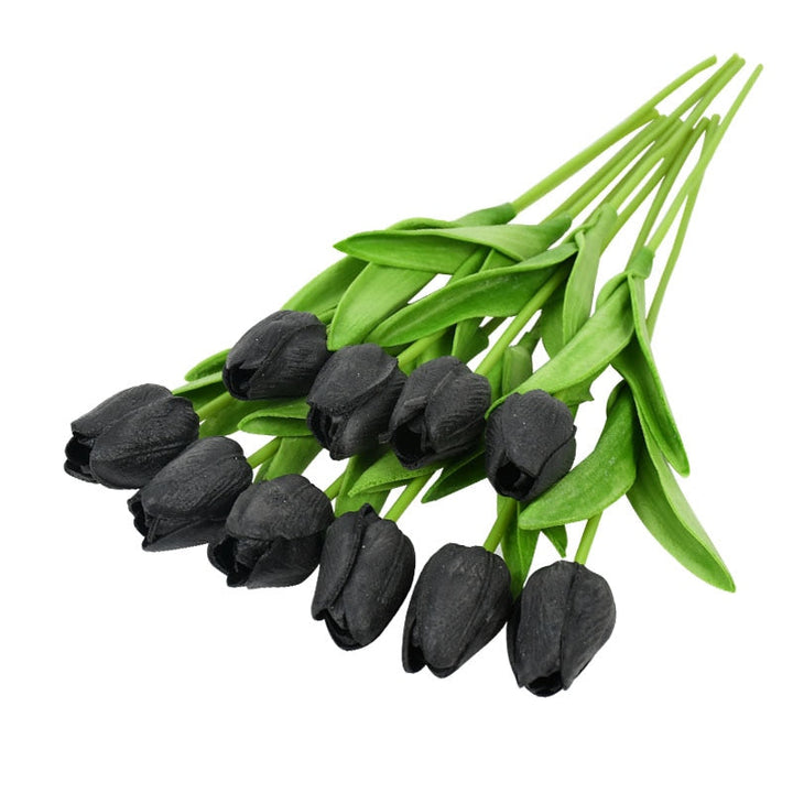 Skanto | Künstlicher Tulpenstrauß, Dekoration (10 Stück)