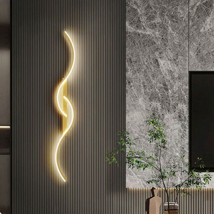 Skanto | GlowCraft – Moderne LED-Wandleuchte mit künstlerischem Design