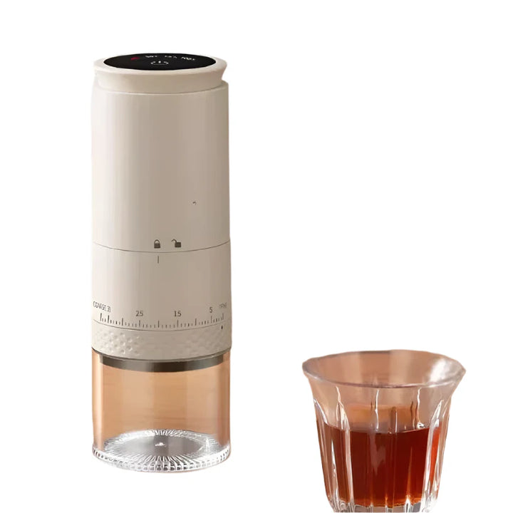 Skanto | Tragbare elektrische Kaffeemühle mit einstellbaren Mahlgraden