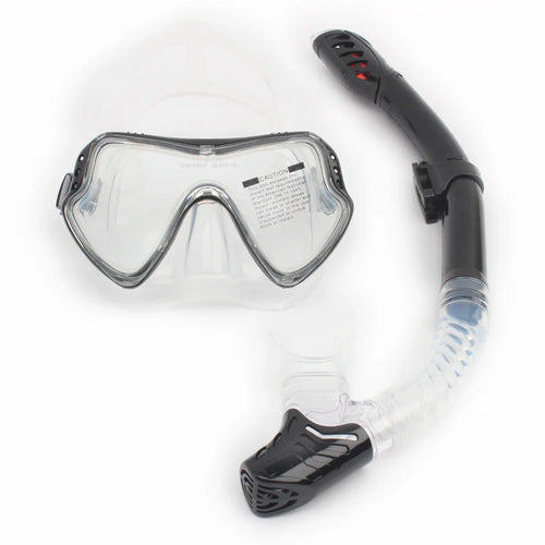 Skanto | Erwachsenen Unisex Schnorchel-Tauchmasken-Set mit Brille