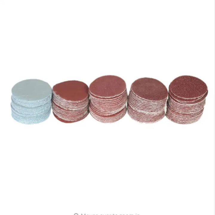 Skanto Skanto | ITLY 1 Zoll 100 Stk. Schleifpapier-Set: Schleifscheiben-Schleifpapier für Dremel-Werkzeuge – inklusive Schleifpads