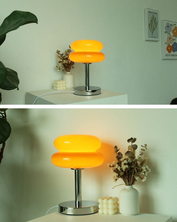 Skanto | Macaron Glas Retro-Moderne Dimmerlampe