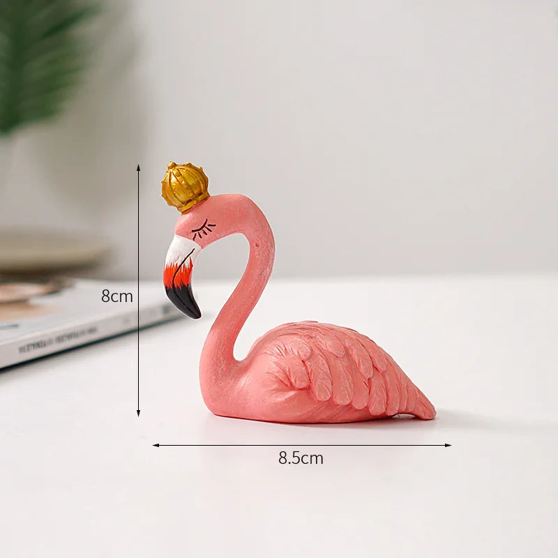 Skanto | Nordische Flamingo-Figur Statue Skulptur Wohnzimmer Büro Hochzeitsfeier Ornamente Heimdekoration Zubehör