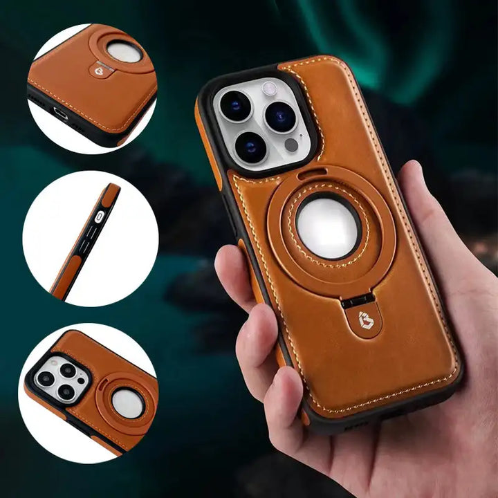 Skanto | Magnetische iPhone Hülle mit unsichtbarem Ringhalter