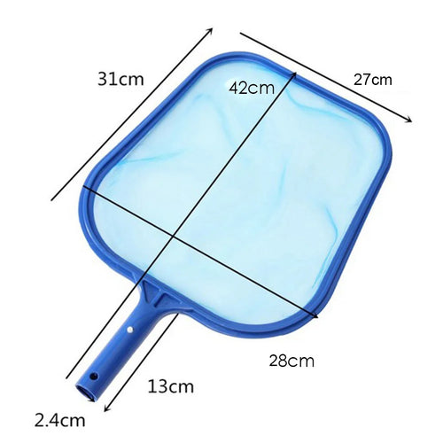 Skanto | AquaSift Pool Skimmer mit Teleskopstiel | Pool- und Teich-Laubkescher | Robustes Netz | Pool- und Spa-Reiniger