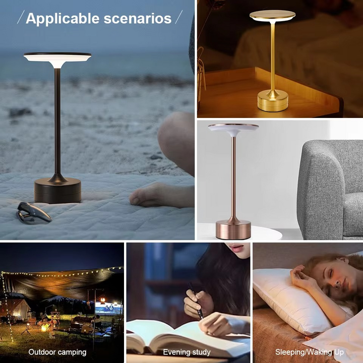 Skanto | USB wiederaufladbare LED-Tischlampe mit Touch-Sensor
