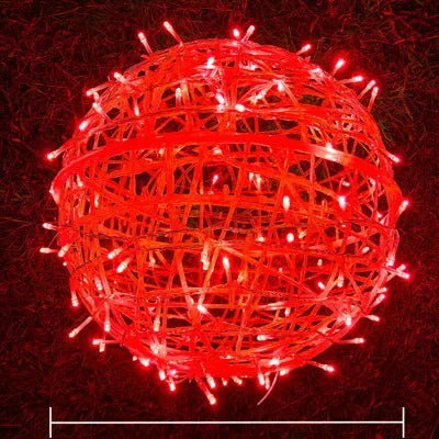 Skanto | Sphere - Rattan Lichterkette