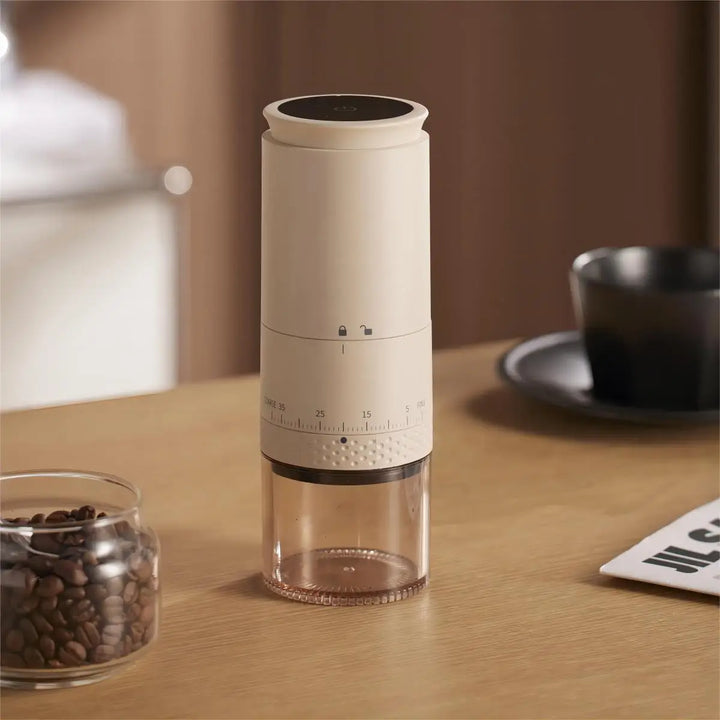 Skanto | Tragbare elektrische Kaffeemühle mit einstellbaren Mahlgraden