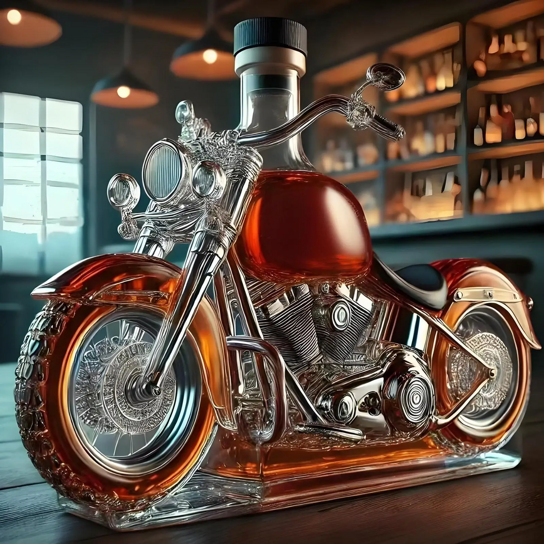 Skanto | Harley Motorrad-förmiger Whisky-Dekanter für die Hausbar