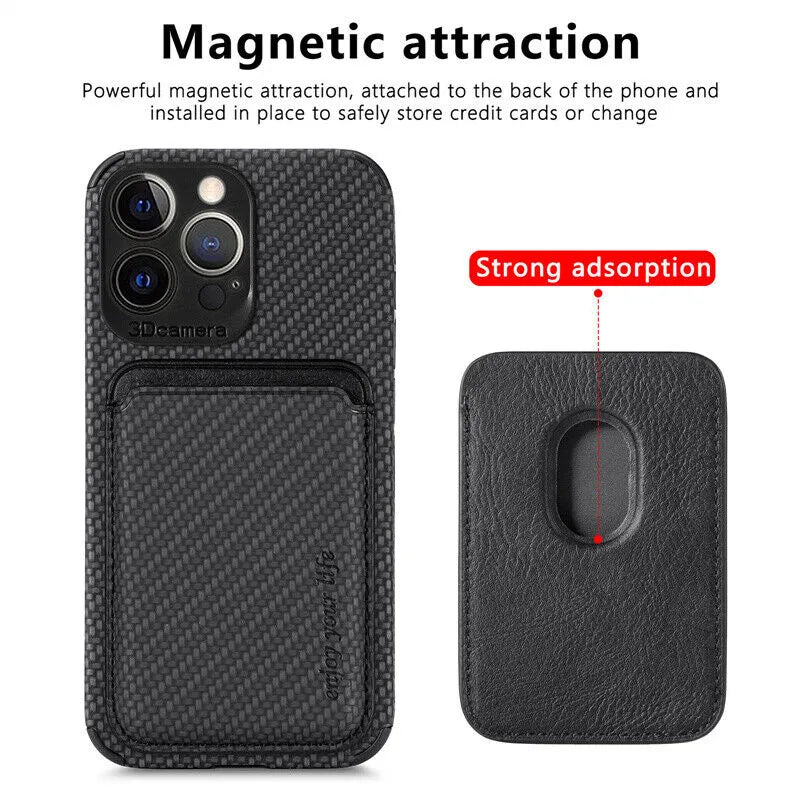 Skanto MagSafe Wallet Case - iPhone Hülle & Geldbörse