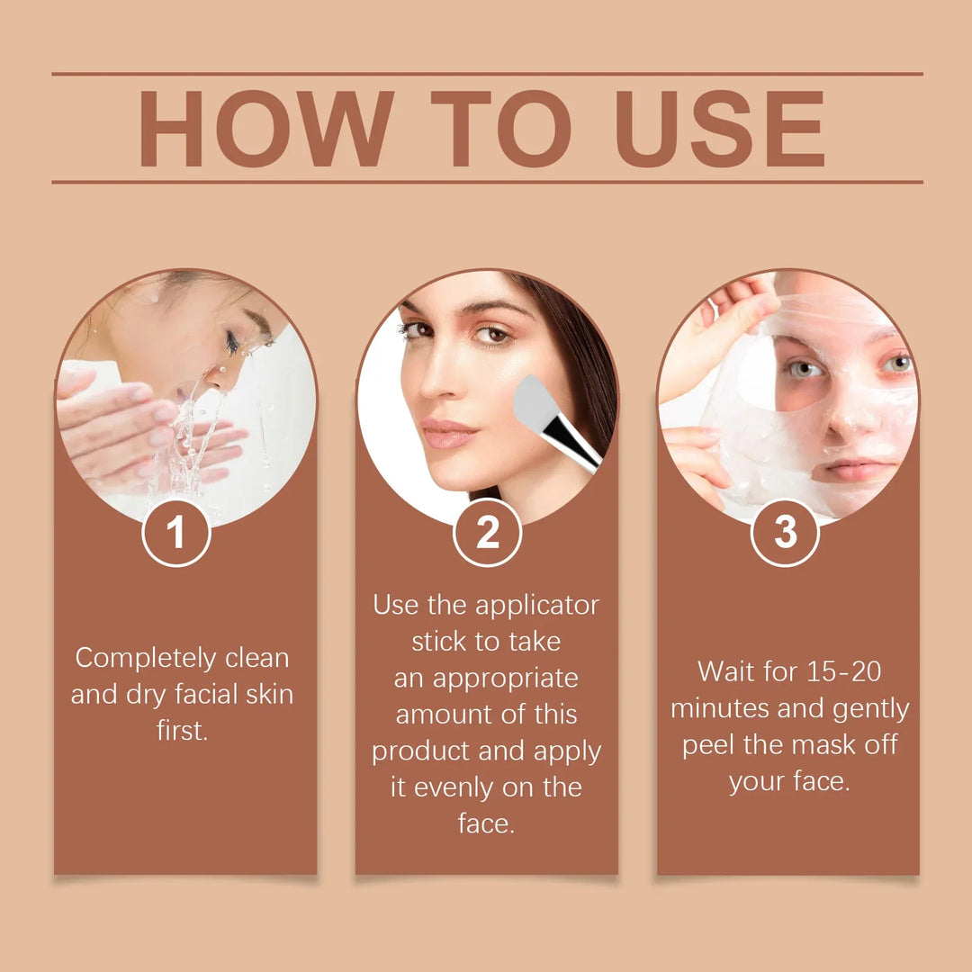 Skanto | Koreanische Glas-Haut Kollagen Glow Maske