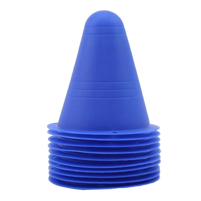 Skanto | 10er-Pack Trainingshütchen für Skating, Fußball und Sportübungen