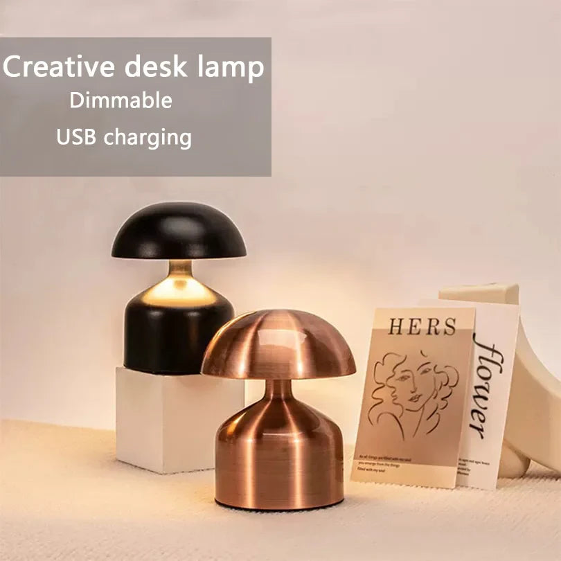 Skanto | LumoVerde LED-Tischlampe | Wiederaufladbar | 3 Farbtemperaturen & Touch-Dimmer | 4W | 5V
