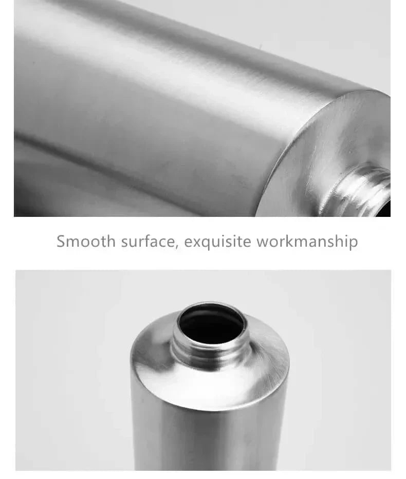 Skanto | Eleganter Edelstahl-Handpumpen-Seifenspender 250ml/350ml/550ml