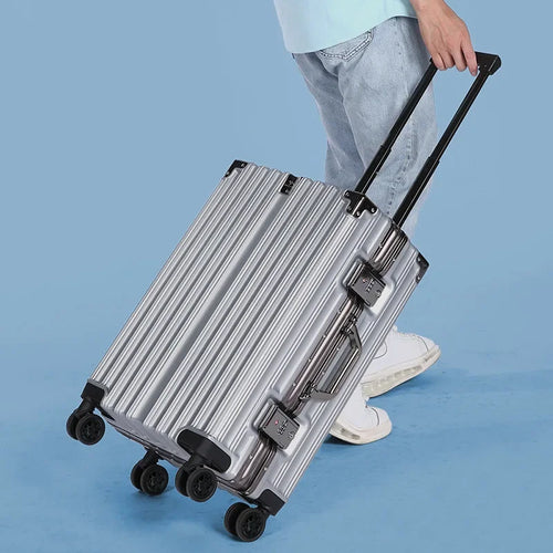 Skanto | Hartschalenkoffer mit Aluminiumrahmen – Geneva
