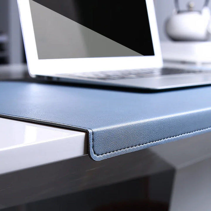 Skanto | Ergonomische PU-Leder-Schreibtischunterlage – Handgelenk- und Ellbogenstütze mit rutschfester Oberfläche für Büro und Gaming
