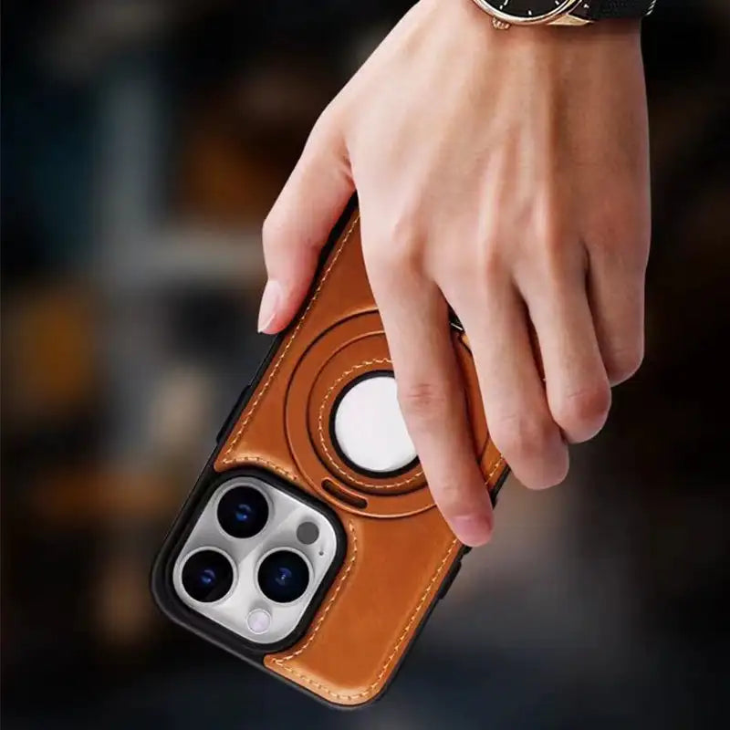 Skanto | Magnetische iPhone Hülle mit unsichtbarem Ringhalter