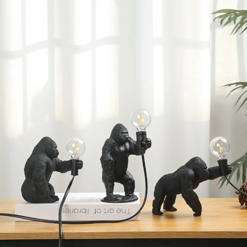 Skanto | Wütender Gorilla Tisch-Nachtlampe