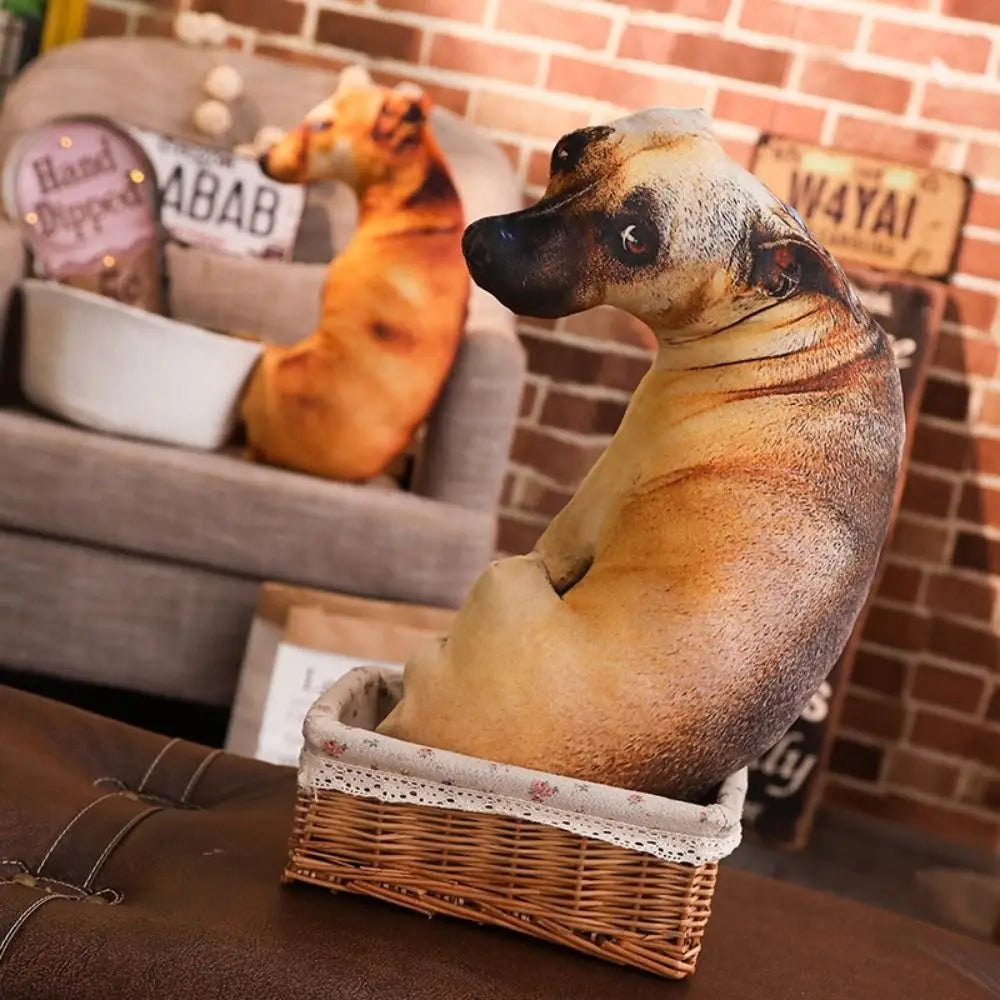 Skanto | Realistische Hunde-Plüschkissen