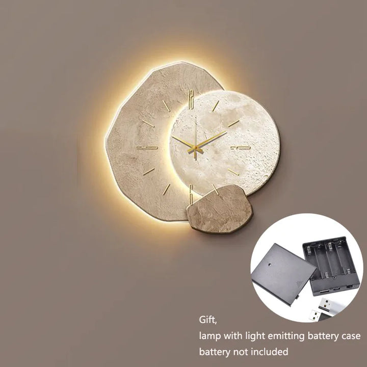 CreamWind Uhr – Stilvolle moderne LED-Wanduhr