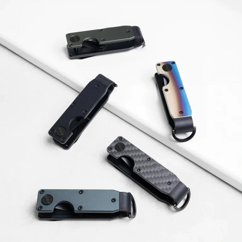 Skanto | Kompakter Schlüssel-Organizer – Minimalistisches Metall-Schlüsseletui für 1-5 Schlüssel – Sichere Schlüsselhalter-Lösung