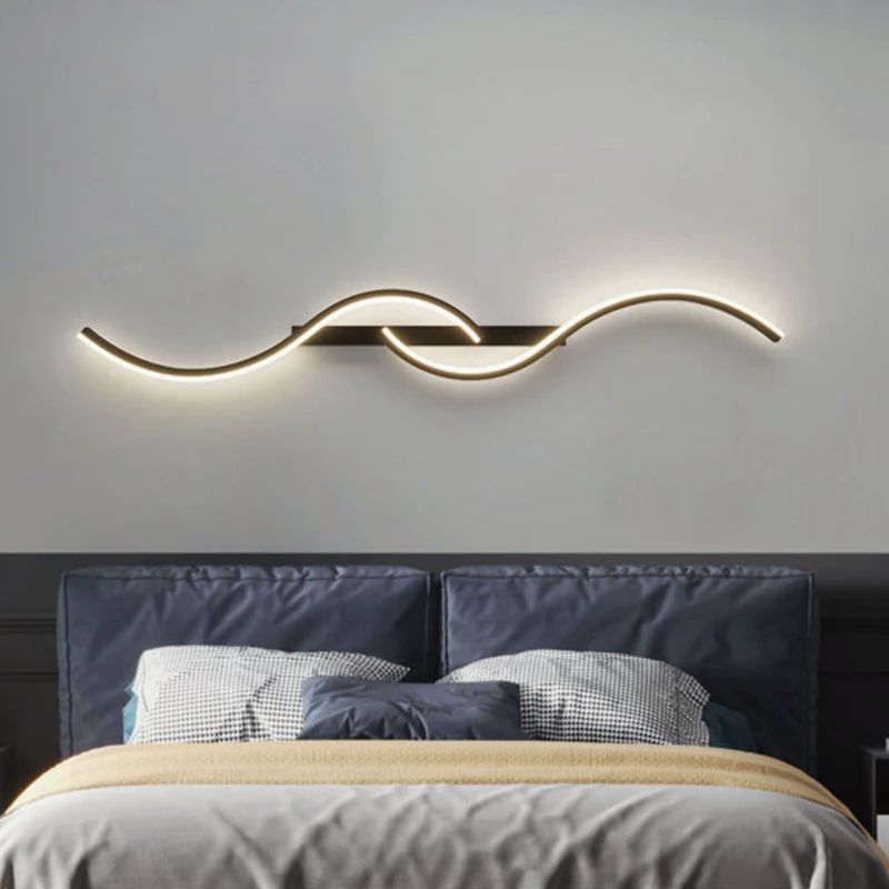 Skanto | Moderne LED-Wandleuchte – Künstlerische Formen-Kombination