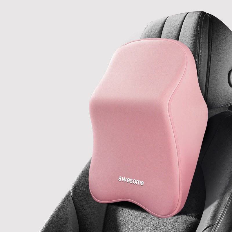 Skanto | ErgoDrive Auto-Stütze – Orthopädisches Kissen zur Linderung von Nacken- & Rückenschmerzen beim Autofahren