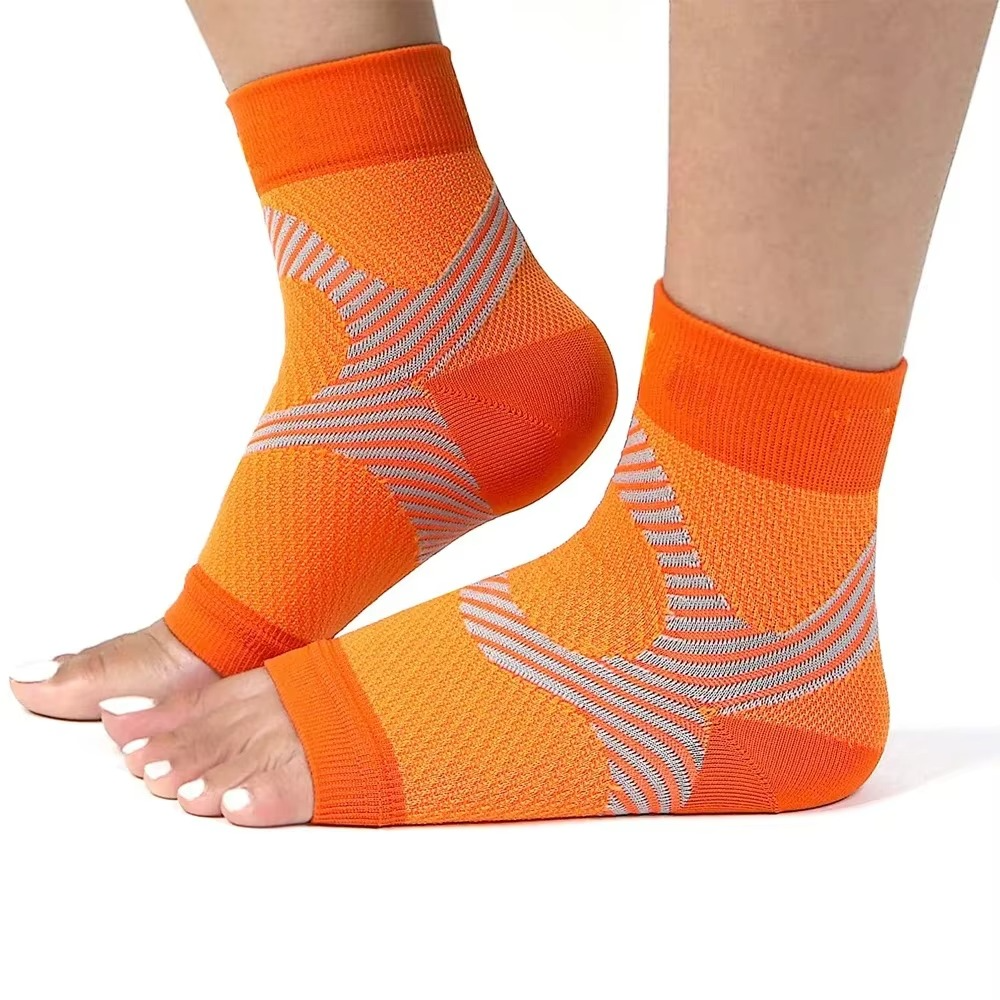 Skanto | Plantarfasziitis-Nachtkompressionssocken mit Fersen- und Fußgewölbeunterstützung