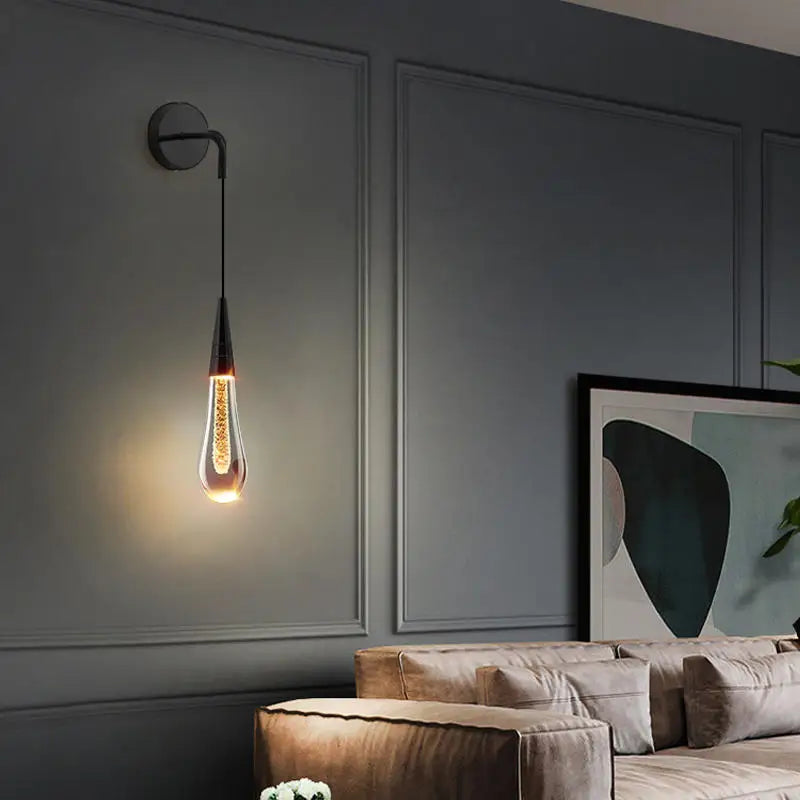Skanto | CrystalDrop LED-Dekobeleuchtung | Zeitloses Design | Elegante Heimbeleuchtung
