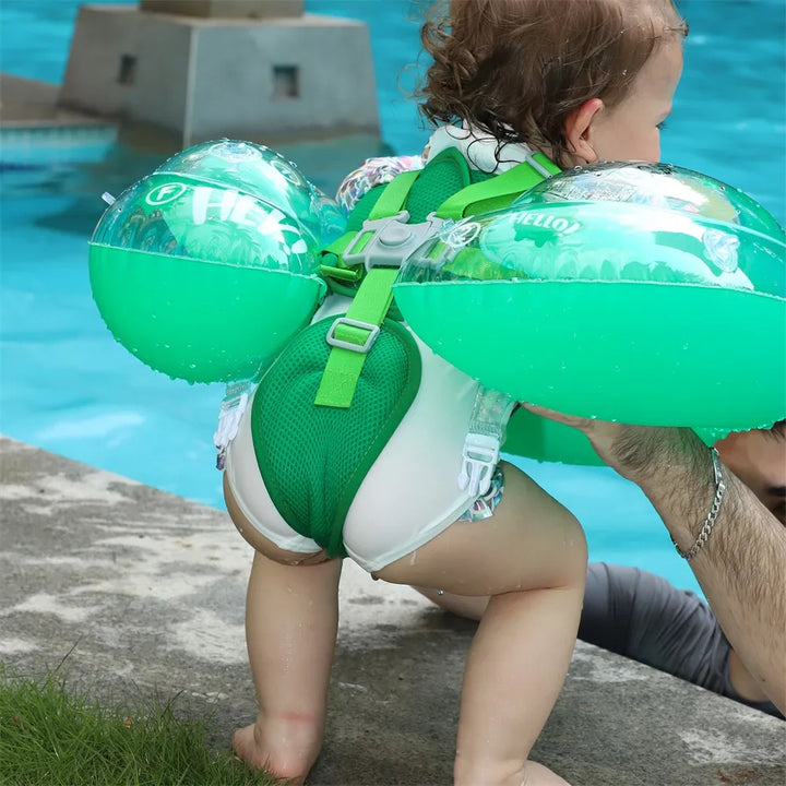 Skanto | Baby Schwimmring AquaBear | Sicherer Schwimmspaß für Babys | Für 6-36 Monate | Umweltfreundliches PVC