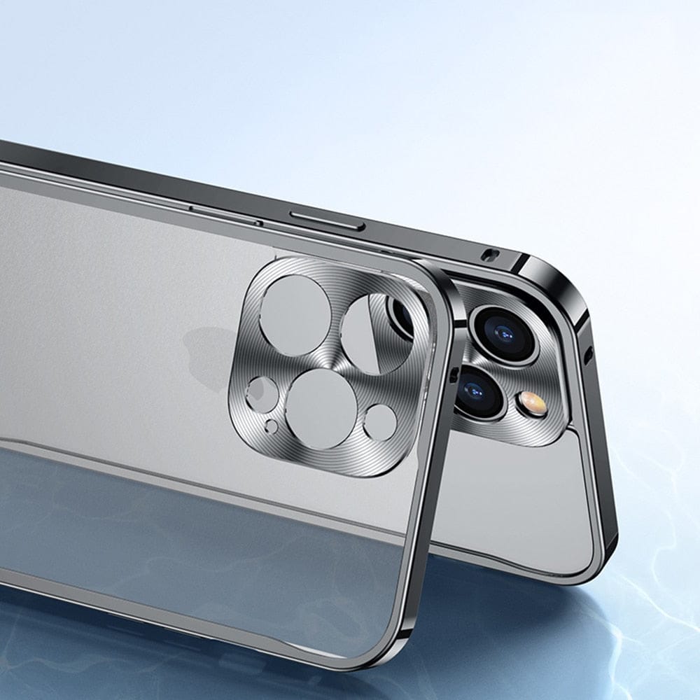 iPhone Aluminium-Hülle | CNC-gefräster Metallrahmen für Schutz | Mehrere Farben