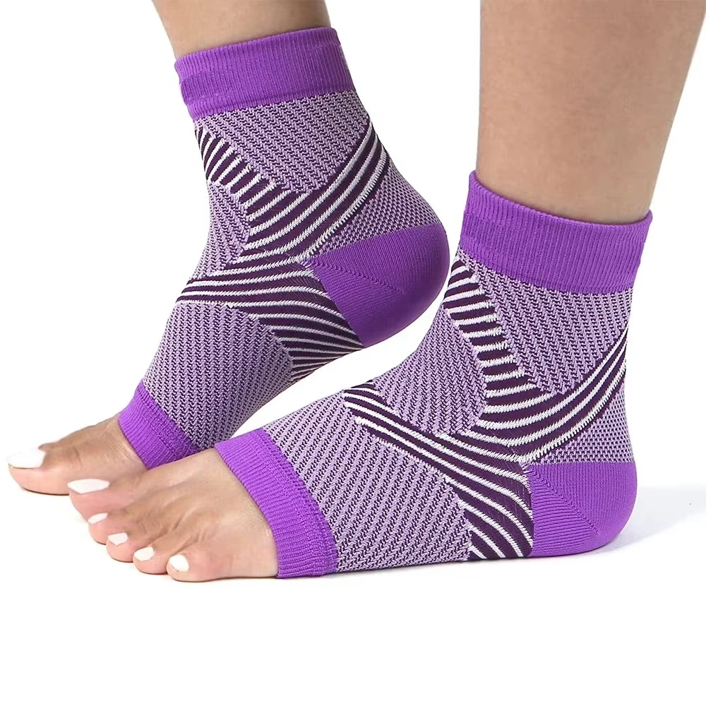 Skanto | Plantarfasziitis-Nachtkompressionssocken mit Fersen- und Fußgewölbeunterstützung
